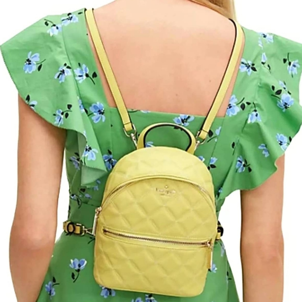 Kate Spade Mini Convertible Backpack, Natalia, Frosty Lime